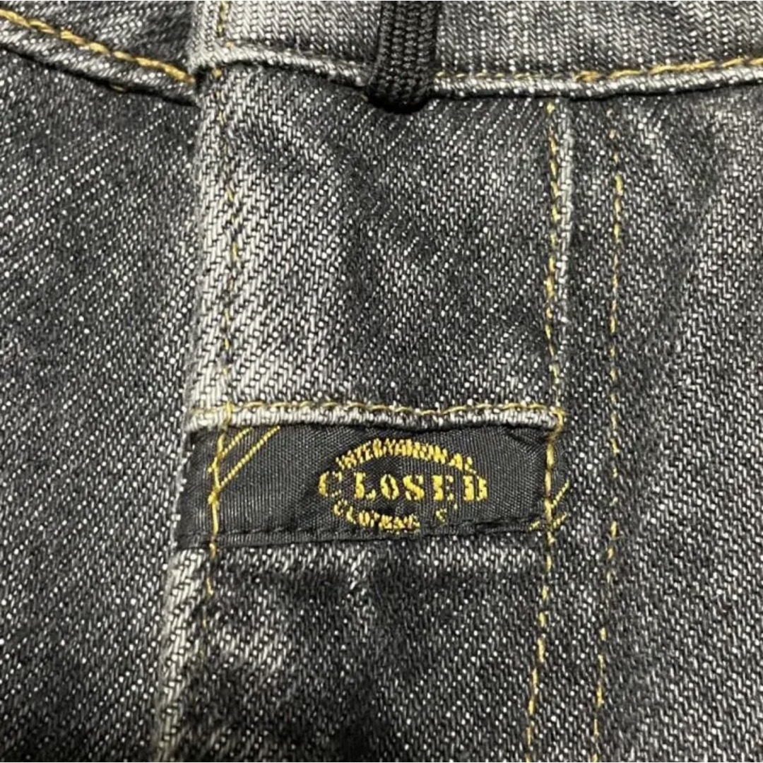 MARITHE + FRANCOIS GIRBAUD(マリテフランソワジルボー)の80sVTG CLOSED  Black Loose Fit Jeansジルボー メンズのパンツ(デニム/ジーンズ)の商品写真
