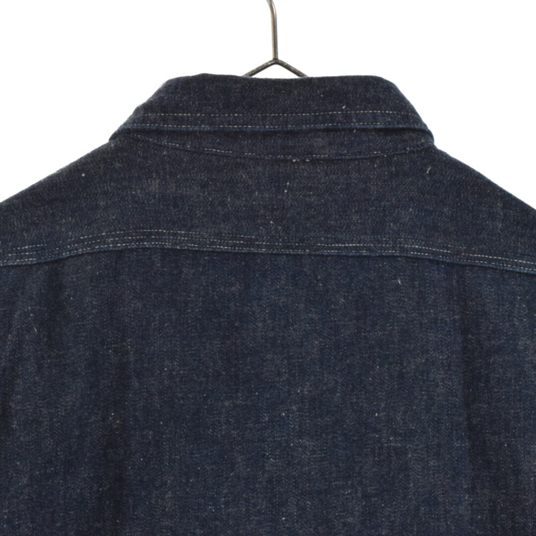 BONCOURA(ボンクラ)のBONCOURA ボンクラ Work Shirt Denim ワークデニム長袖シャツ インディゴ メンズのトップス(シャツ)の商品写真