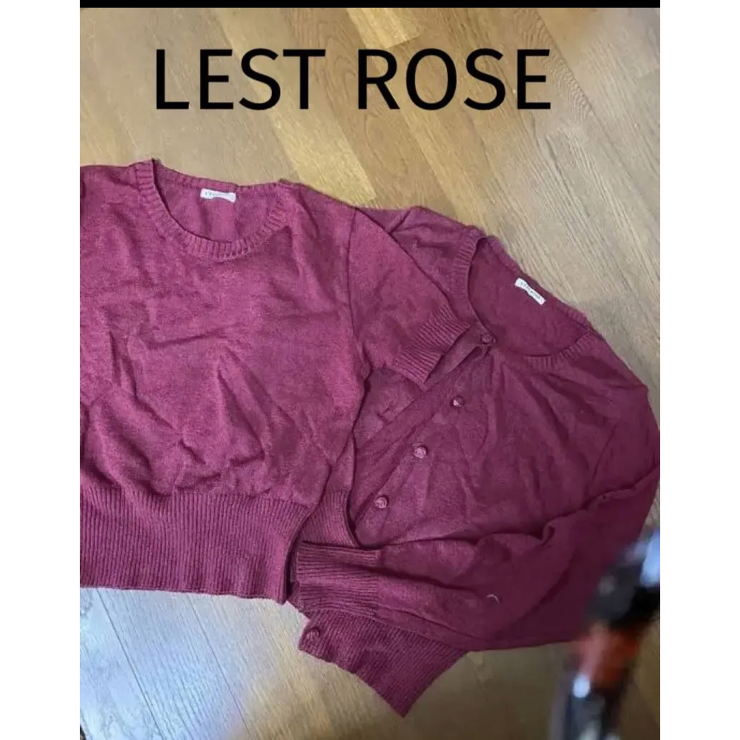 L'EST ROSE(レストローズ)のレストローズアンサンブル レディースのトップス(アンサンブル)の商品写真