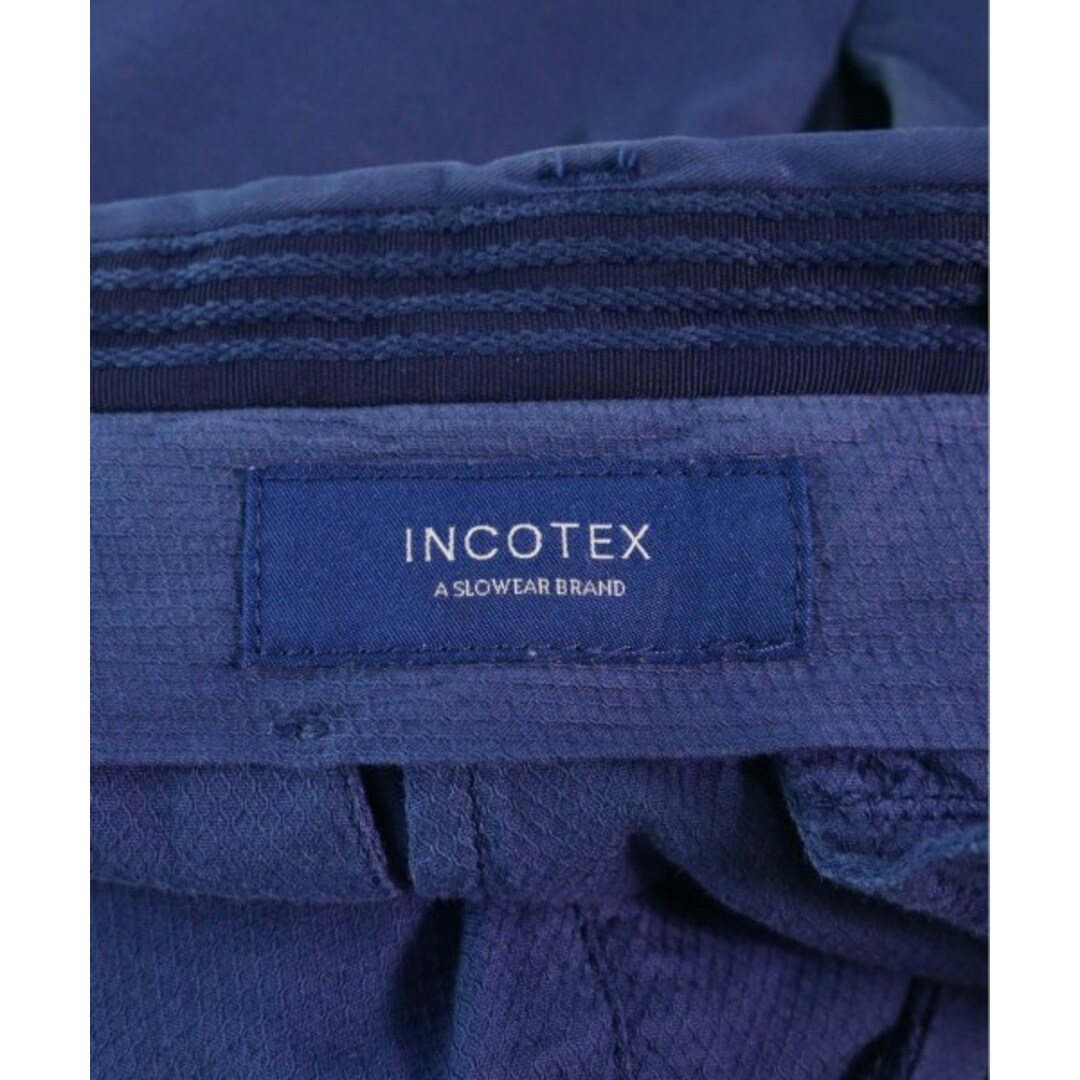 INCOTEX(インコテックス)のINCOTEX インコテックス スラックス 46(M位) 紺 【古着】【中古】 メンズのパンツ(スラックス)の商品写真