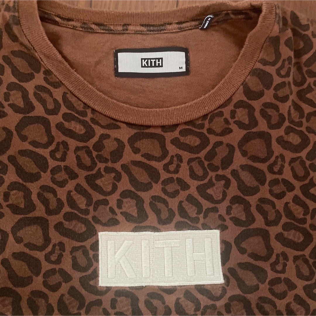 Los Angeles 店舗 限定 KITH box logo tee ロンT