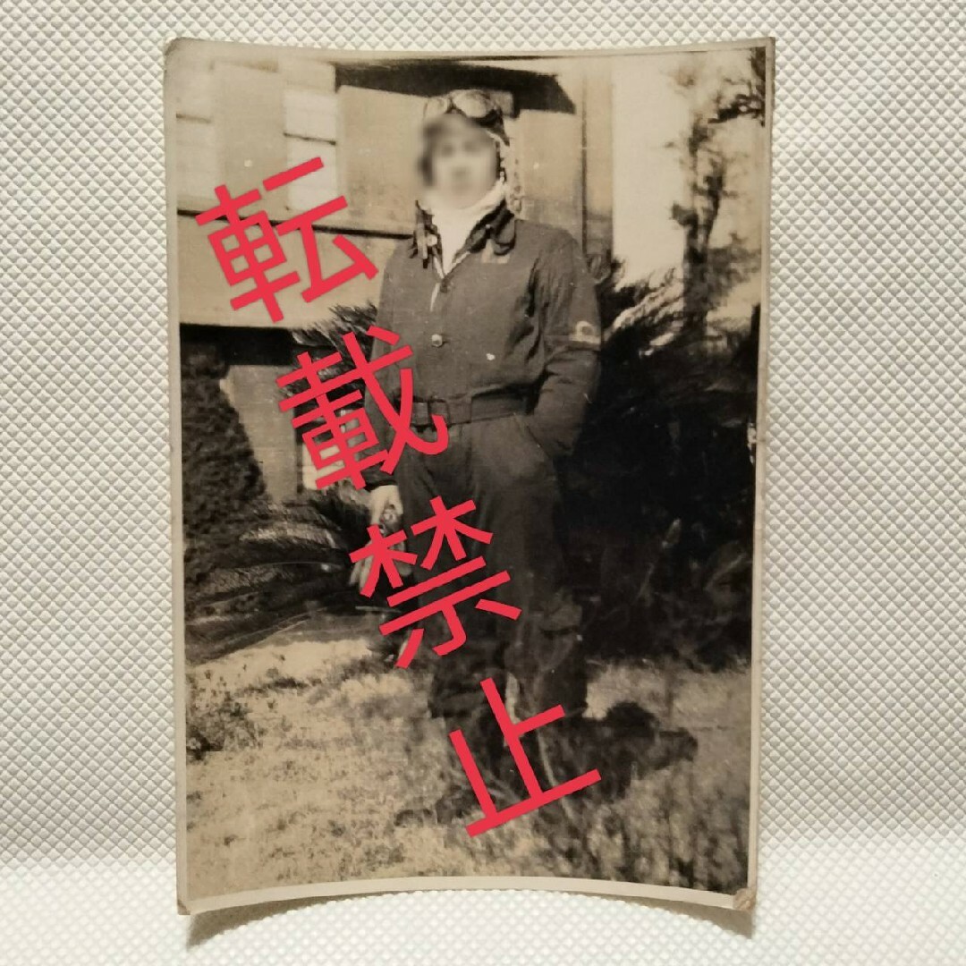 3051 軍人 軍服 戦時白黒写真 昭和レトロ①