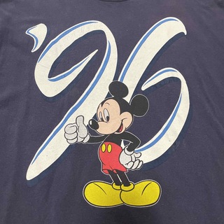 ディズニー(Disney)の90s USA製L XL ミッキーマウス ディズニービンテージ(Tシャツ/カットソー(半袖/袖なし))
