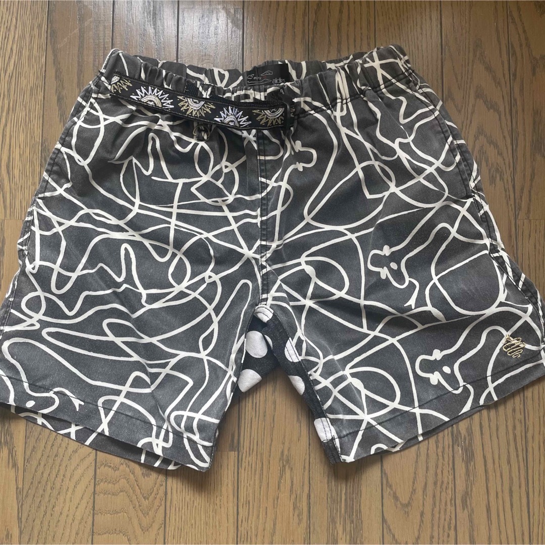 ALDIES アールディーズ ショートパンツ M ベージュ系(総柄)