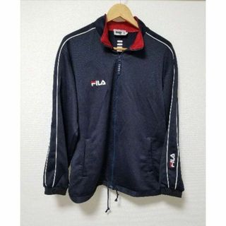 フィラ(FILA)のFILA フィラ ジャージ ジャケット ブルゾン ネイビー ジョギング ジム(ジャージ)