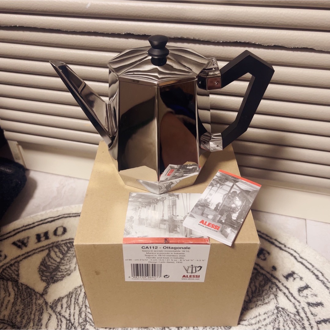 新品未使用☆alessi CA112ティーポット/コーヒーポット 3