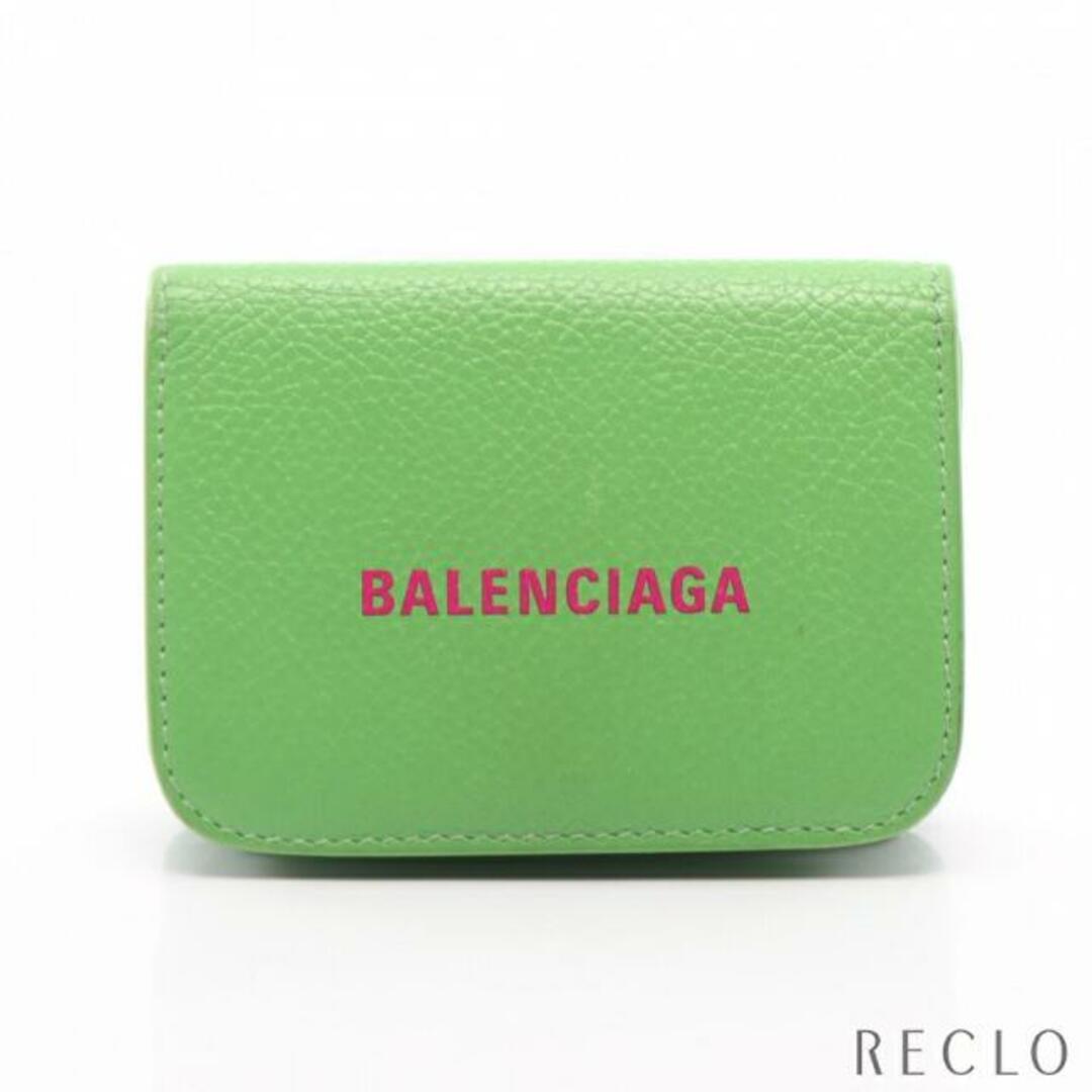 バレンシアガ　コンパクト財布　レアカラー　BALENCIAGA  Aランク