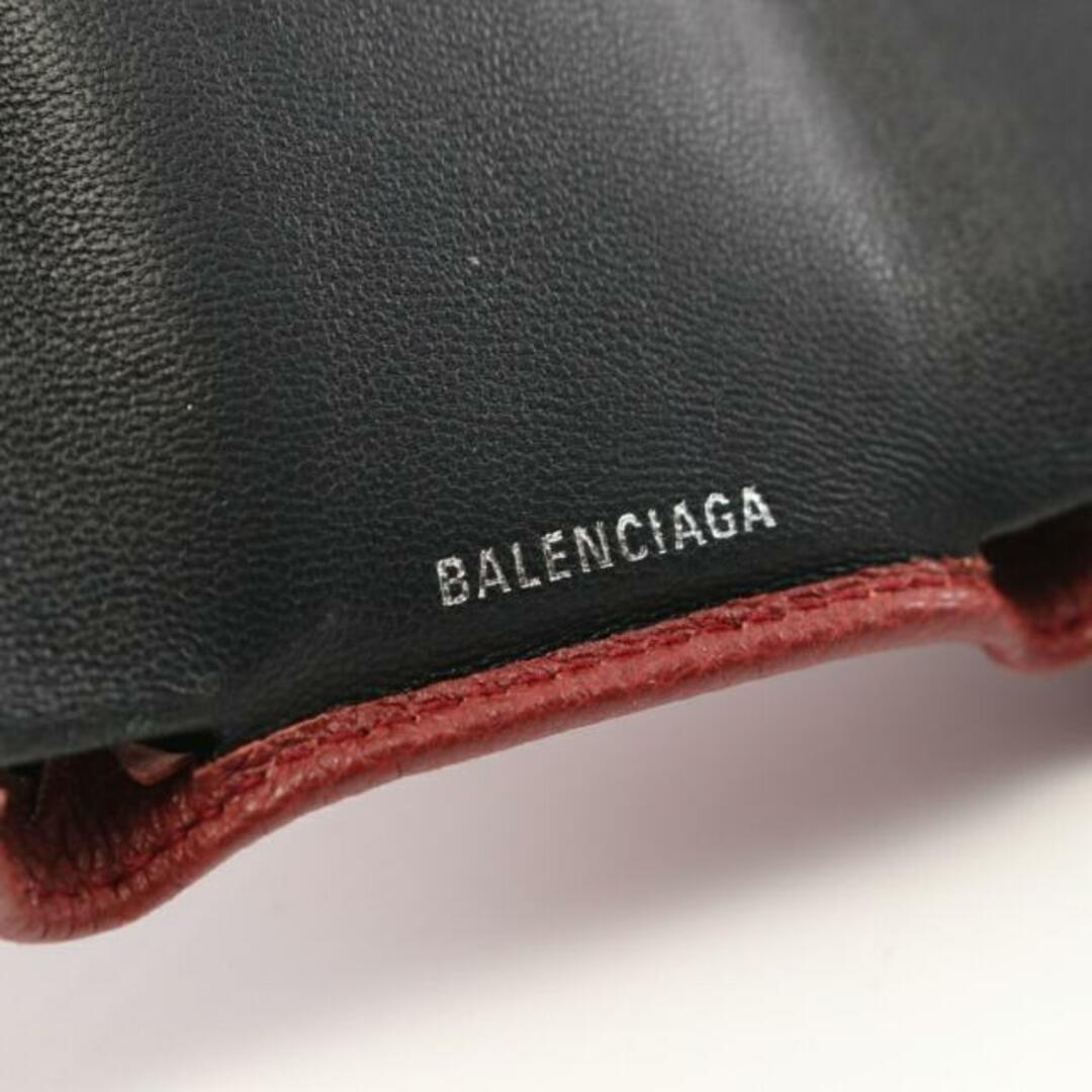 Balenciaga(バレンシアガ)のEVERYDAY MINI WALLET 三つ折り財布 コンパクトウォレット レザー ブラウン レディースのファッション小物(財布)の商品写真