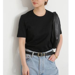 ドゥーズィエムクラス(DEUXIEME CLASSE)のタグ付き新品 Deuxieme Classe *GIZA フライスTシャツ(Tシャツ(半袖/袖なし))