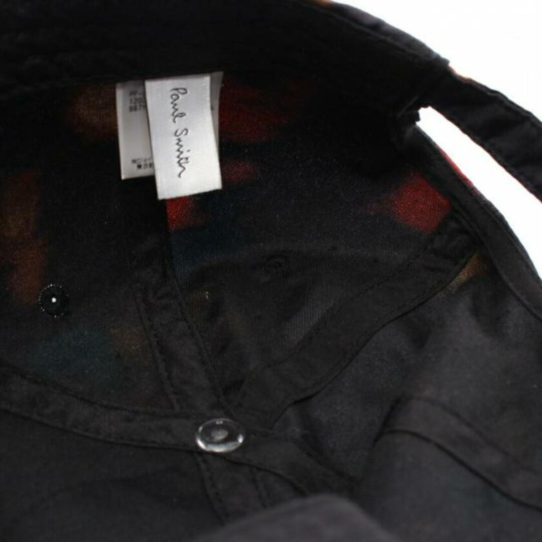 Paul Smith(ポールスミス)のInk Spill プリント キャップ ファブリック ブラック マルチカラー メンズの帽子(キャップ)の商品写真