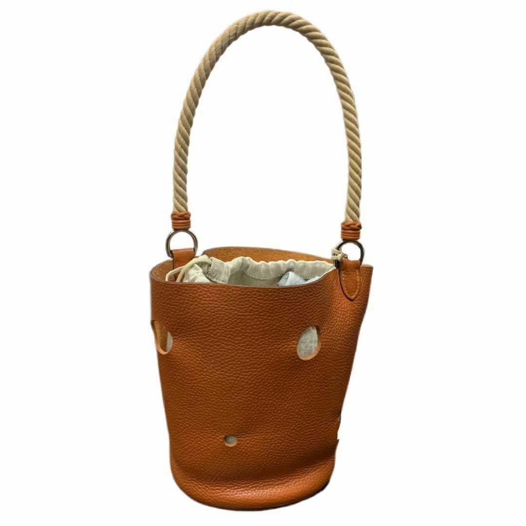 ☆ HERMES エルメス マンジョワール バケツ型 ハンドバッグ