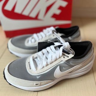 ナイキ(NIKE)のNIKE WAFFLE ONE(GS) ナイキ　ワッフルワン　ホワイト/ブラック(スニーカー)