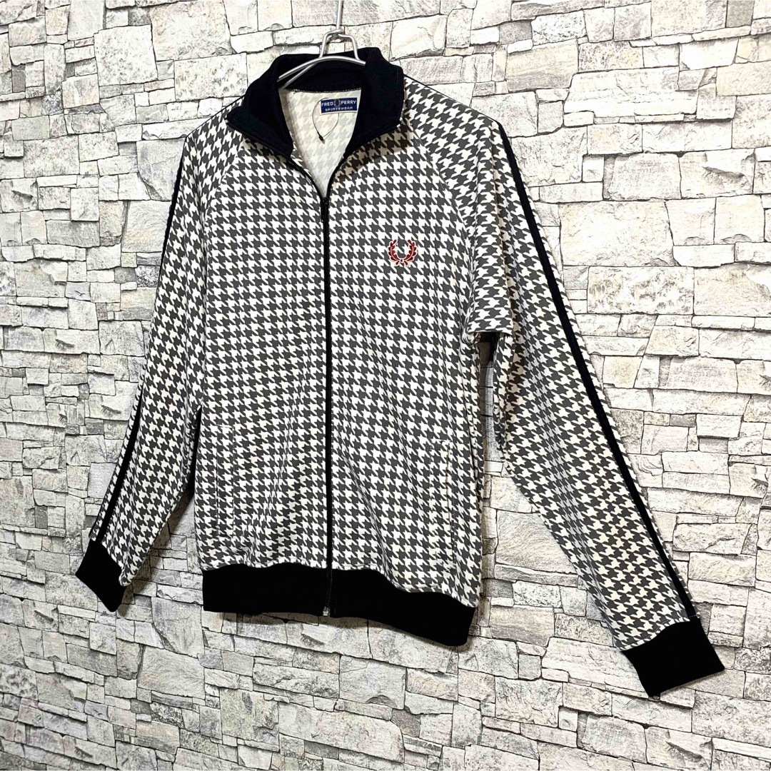 FRED PERRY - FRED PERRY フレッドペリー 千鳥格子トラックジャケット