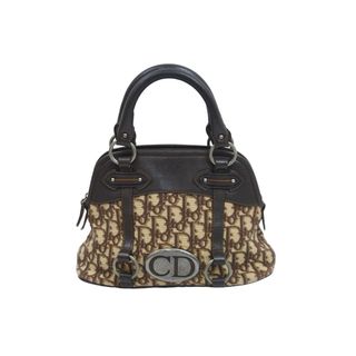 Christian Dior クリスチャンディオール トロッター ラスタ ブラウン ショルダーバッグ 05-MA-0054 美品  56526