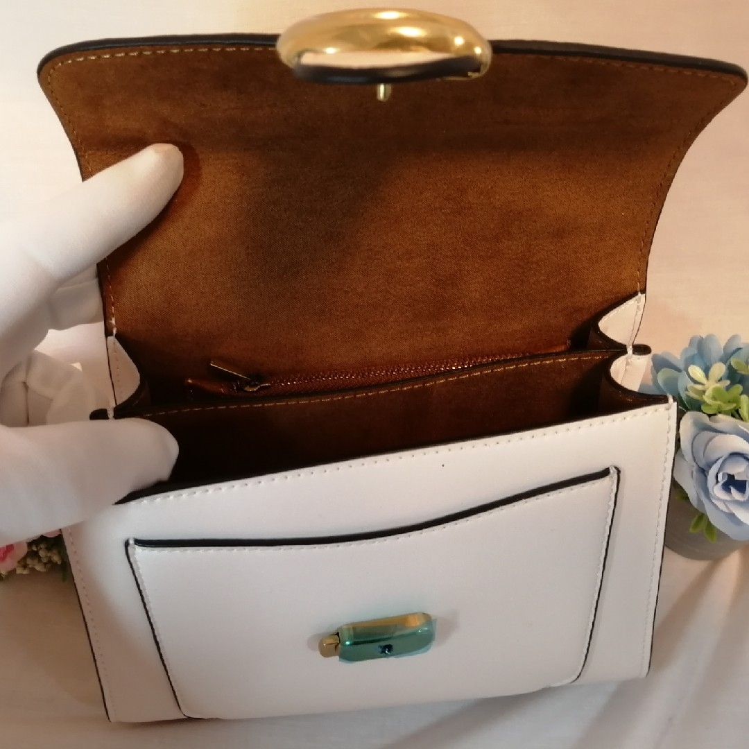 【24時間以内発送!】コーチ COACH タビー トップハンドル 20 白