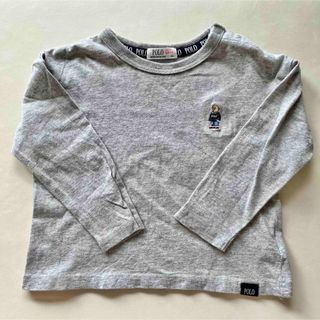 ポロ(POLO（RALPH LAUREN）)のPOLO Baby 長袖Tシャツ グレー 100cm(Tシャツ/カットソー)