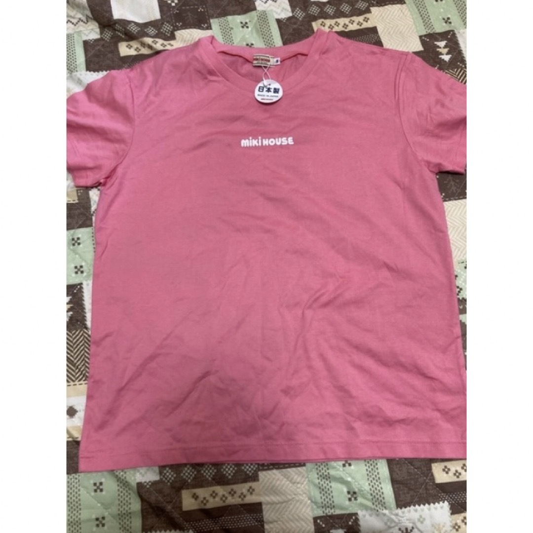 ミキハウス　Tシャツ　非売品　Sサイズ　レディース　大人用 レディースのトップス(Tシャツ(半袖/袖なし))の商品写真