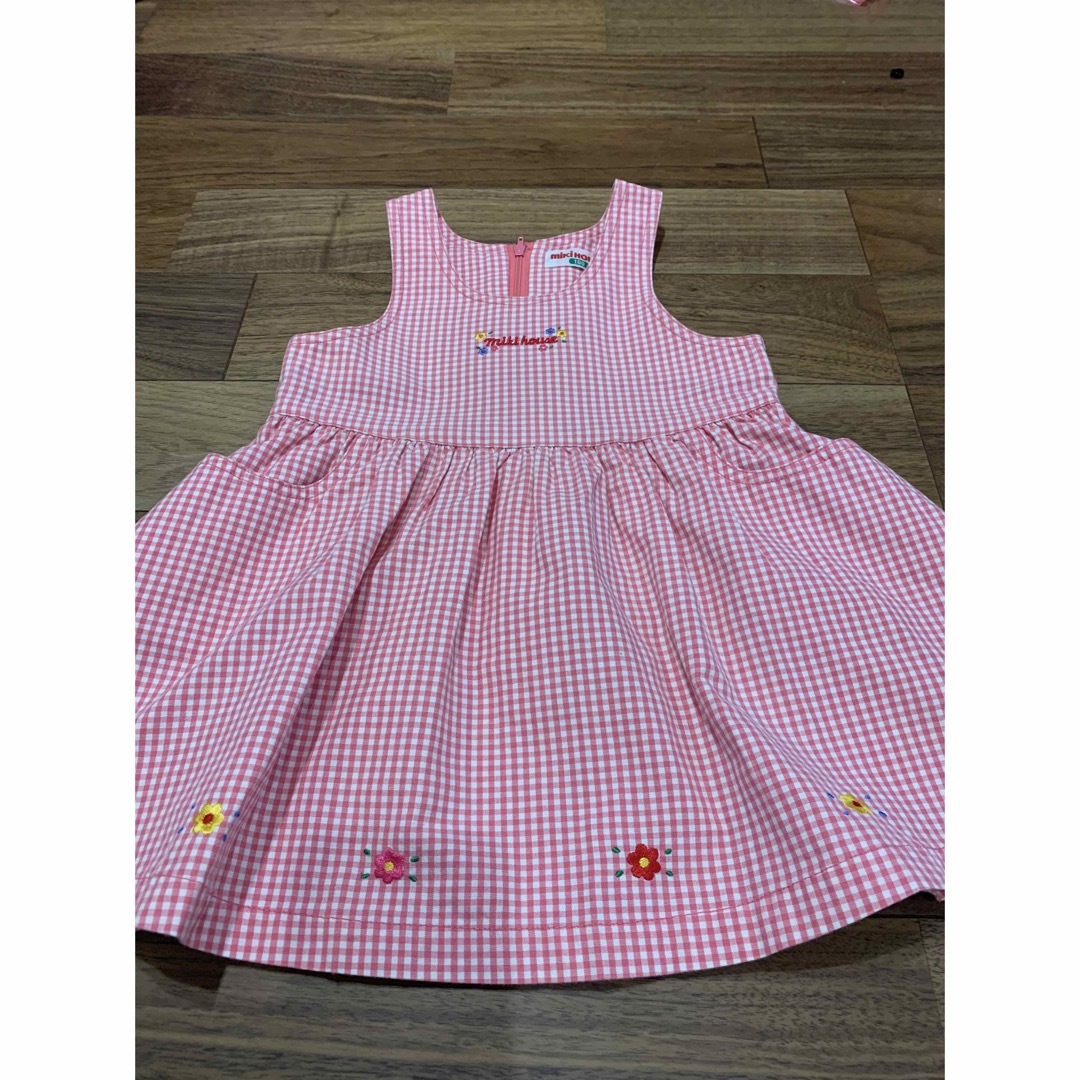 mikihouse(ミキハウス)のミキハウス　ワンピース100 キッズ/ベビー/マタニティのキッズ服女の子用(90cm~)(ワンピース)の商品写真