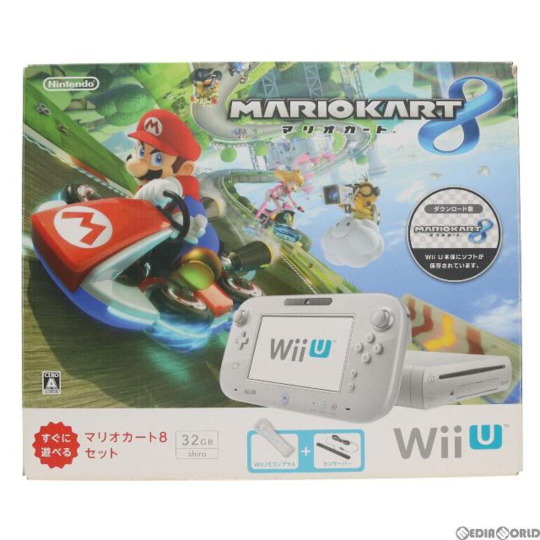 (本体)Wii U すぐに遊べる マリオカート8セット シロ(WUP-S-WAGH) | フリマアプリ ラクマ