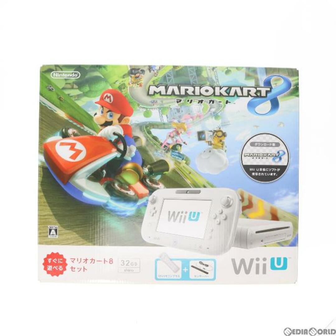 (本体)Wii U すぐに遊べる マリオカート8セット シロ(WUP-S-WAGH)36080