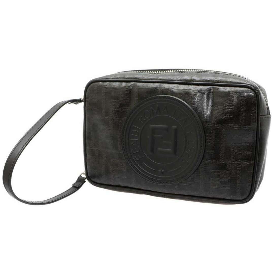FENDI - フェンディ クラッチ FFロゴ セカンドバッグ レザー FENDI
