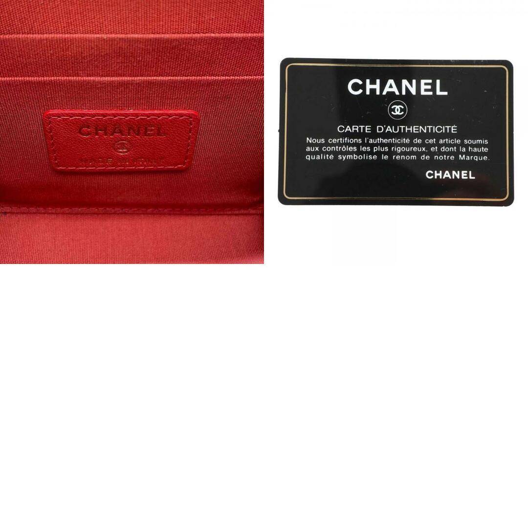 シャネル チェーンショルダーバッグ シェブロン ミニトレンディ ココマーク ラムスキン A81633 CHANEL