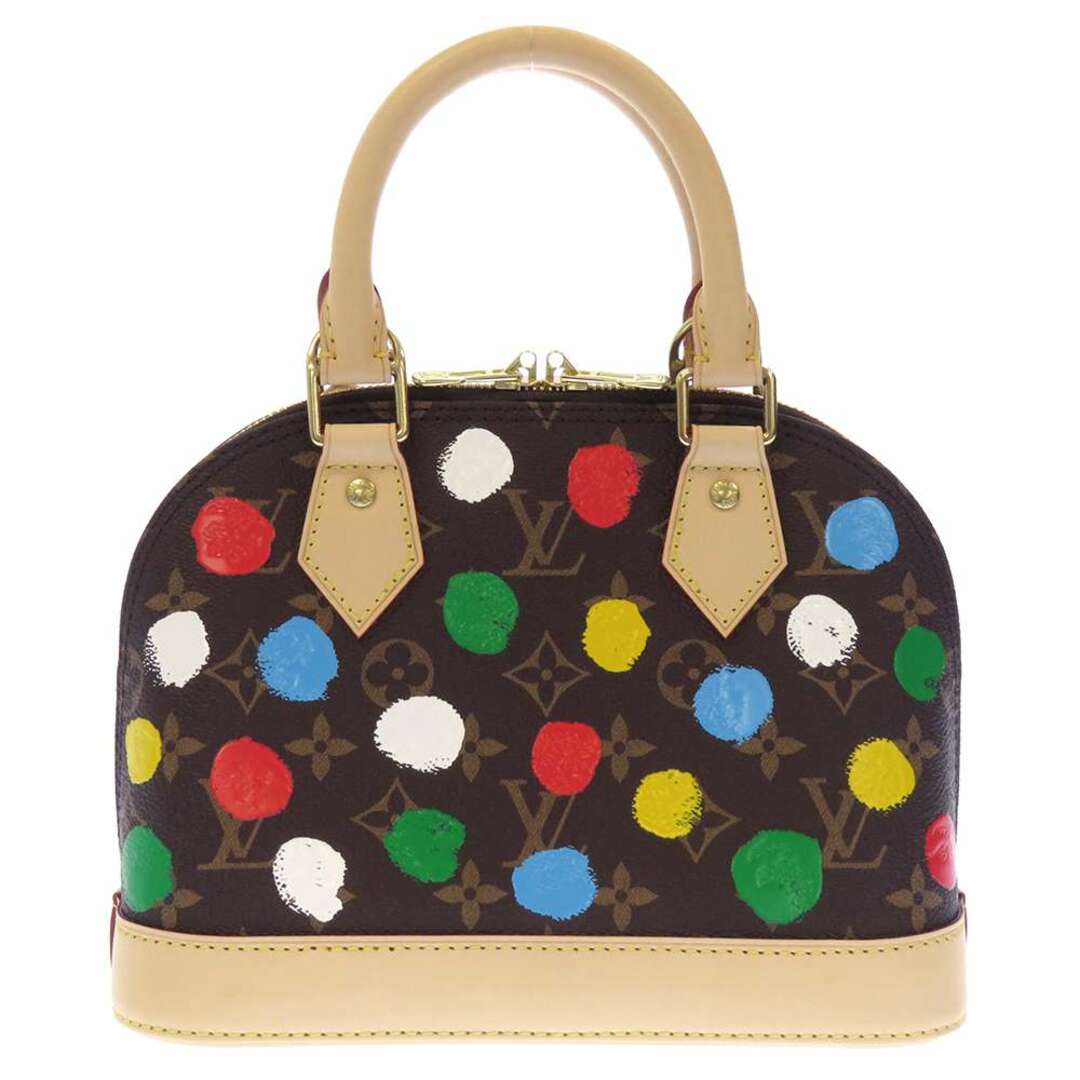 ルイヴィトン ハンドバッグ モノグラム ペインティッド ドット LV × YK アルマ BB M46431 LOUIS VUITTON 赤