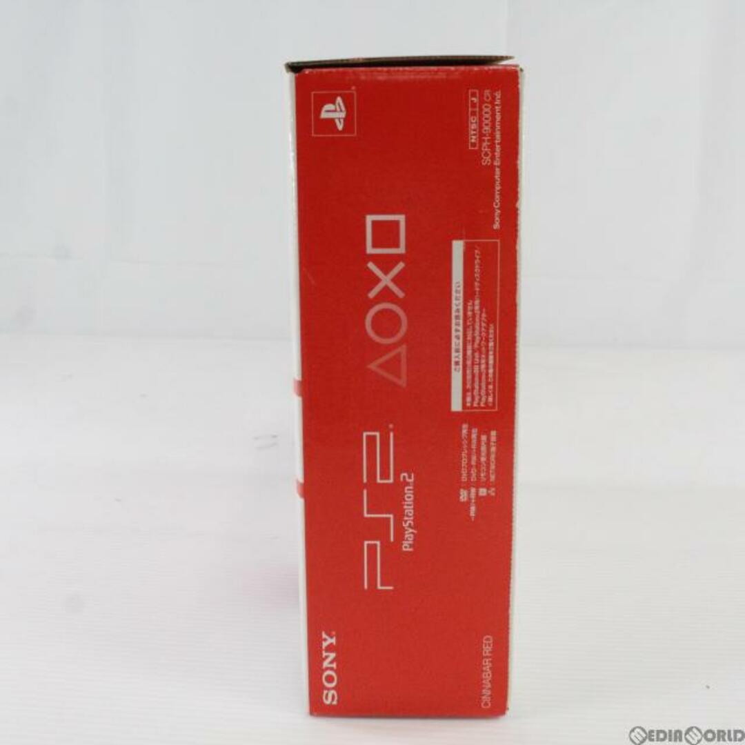 (本体)プレイステーション2 PlayStation2 シナバー・レッド(SCPH-90000CR)