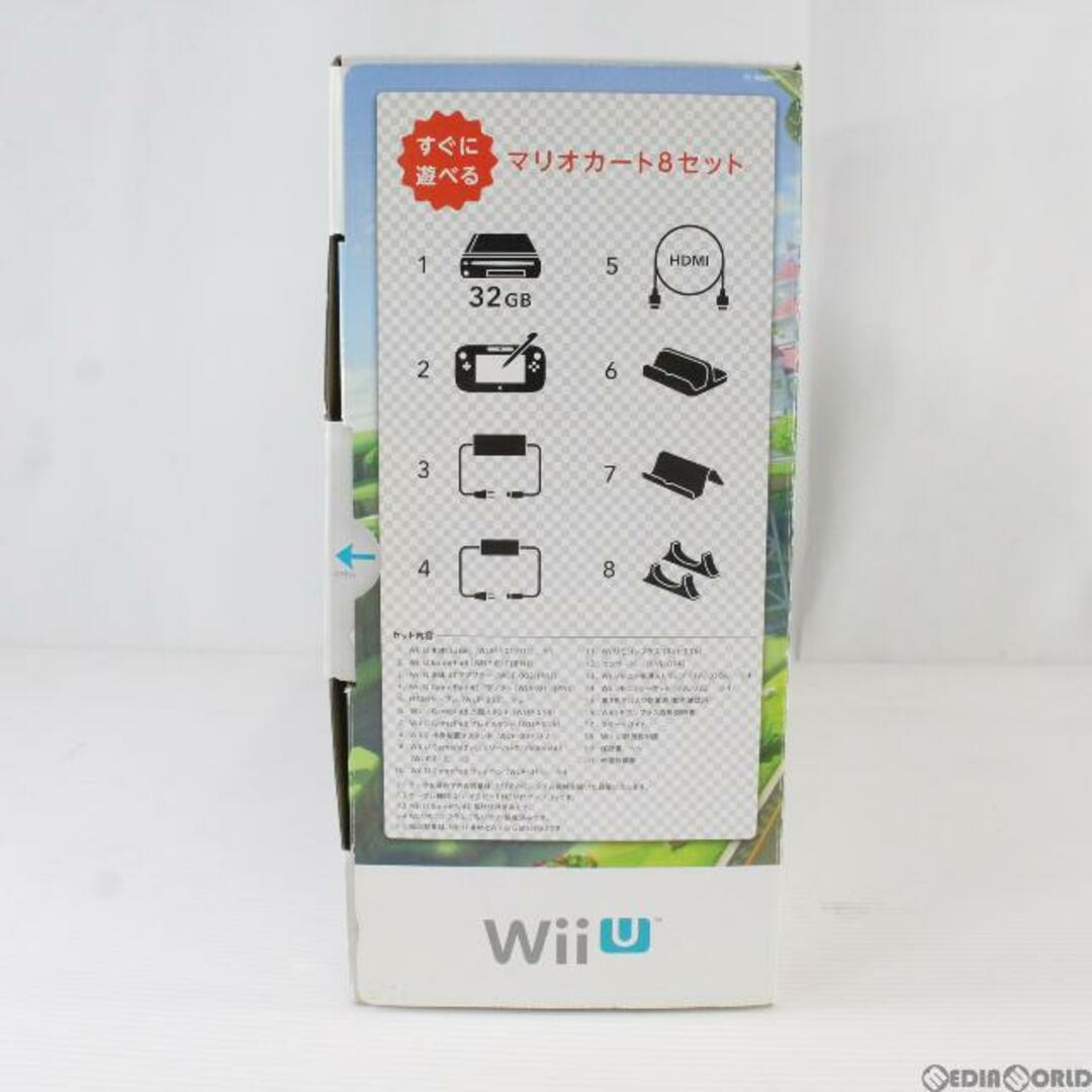 Wii U - (本体)Wii U すぐに遊べる マリオカート8セット シロ(WUP-S