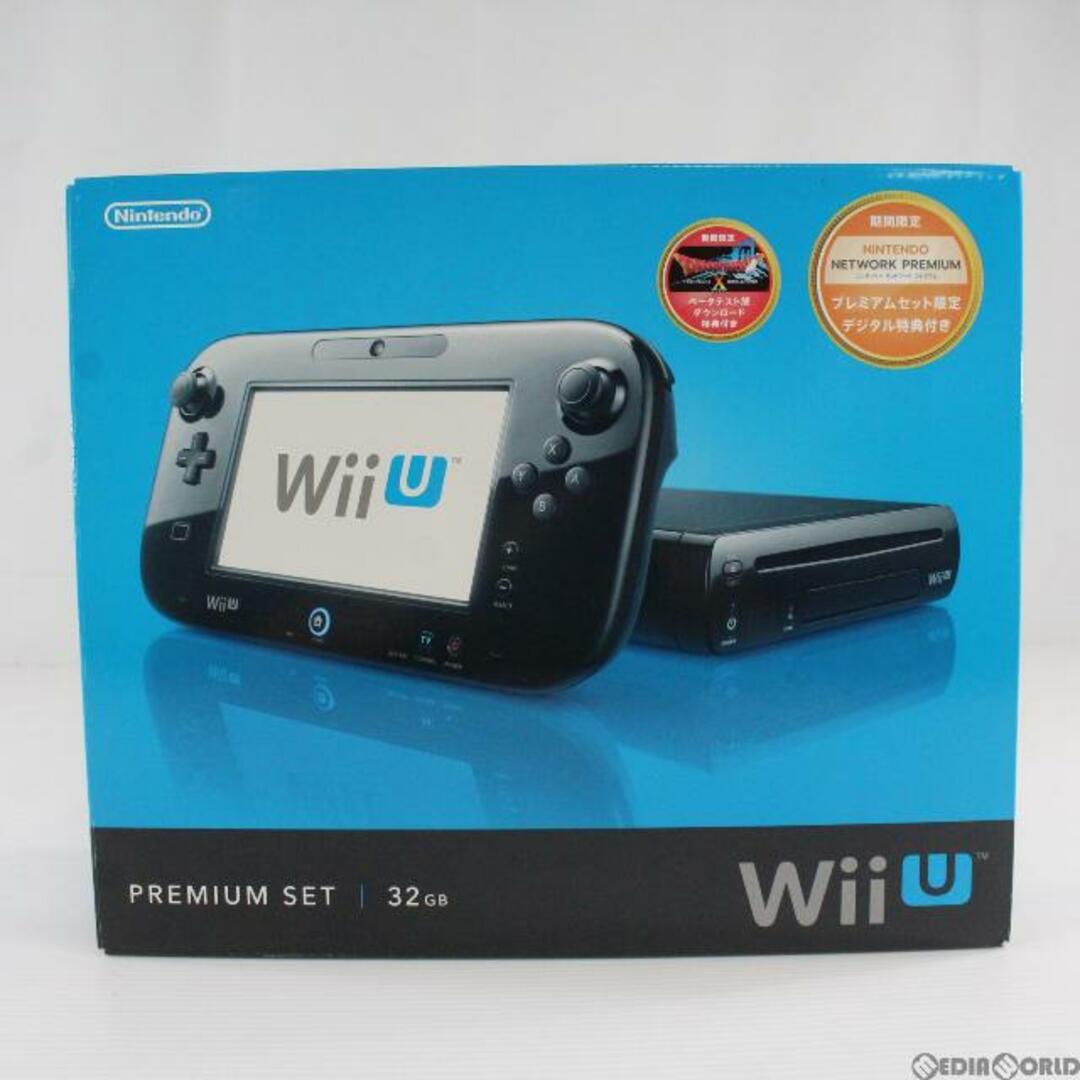 WiiU PremiumSet 本体+コントローラーのセット(充電器なども付属)