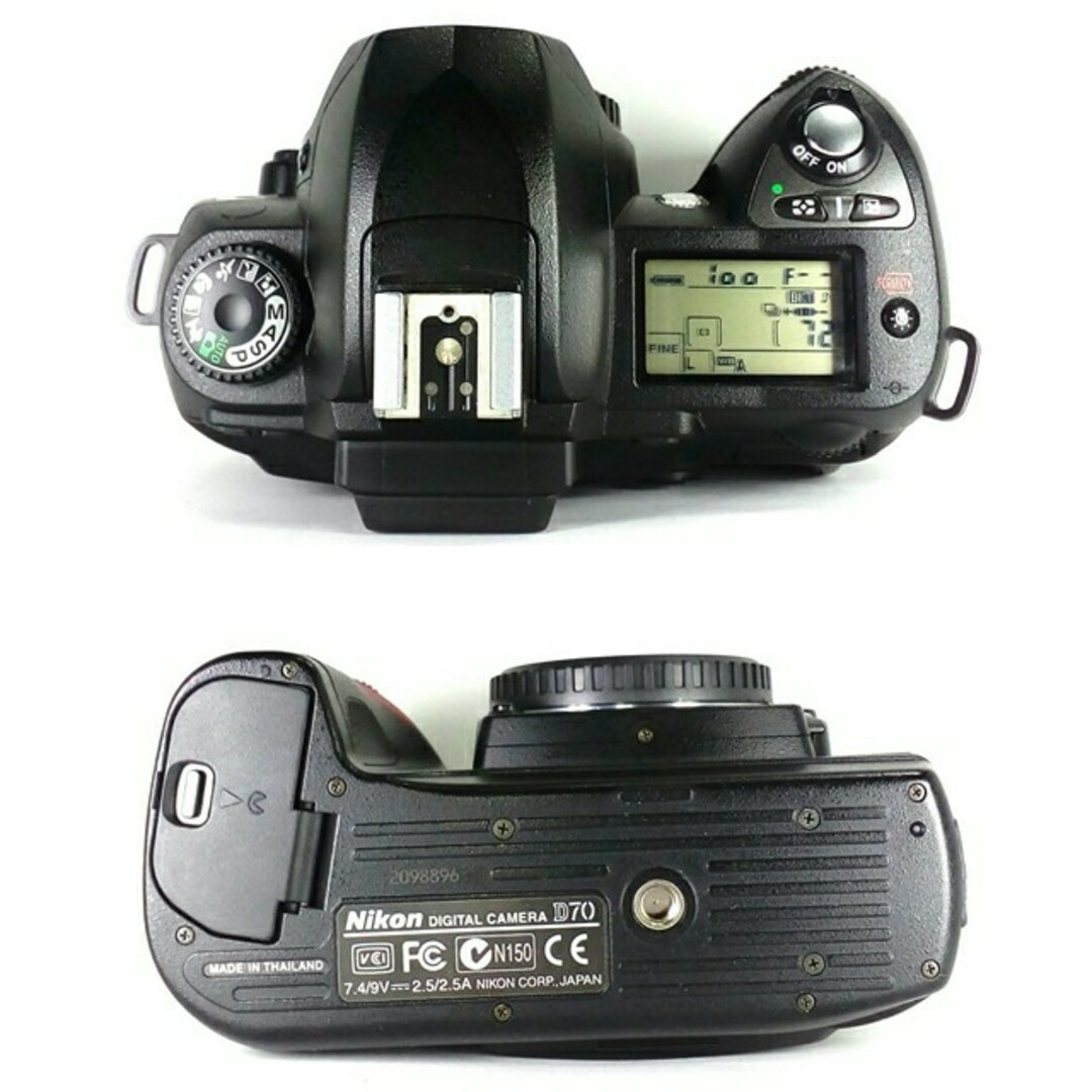 Nikon D70 一眼レフカメラ☆ボディー☆CCDセンサー搭載機 7