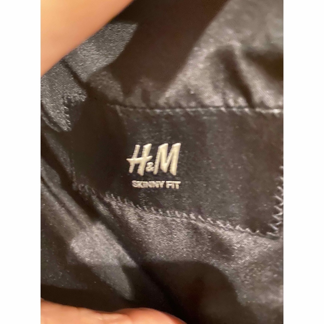 H&M(エイチアンドエム)の美品　H&M ベロアテーラードジャケット　48 メンズのジャケット/アウター(テーラードジャケット)の商品写真