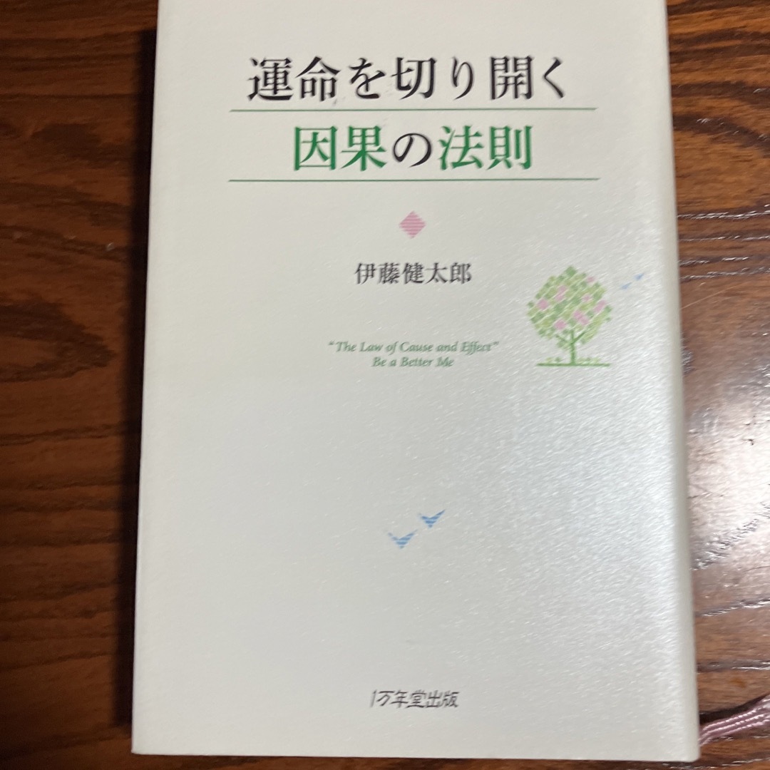 運命を切り開く因果の法則 エンタメ/ホビーの本(文学/小説)の商品写真