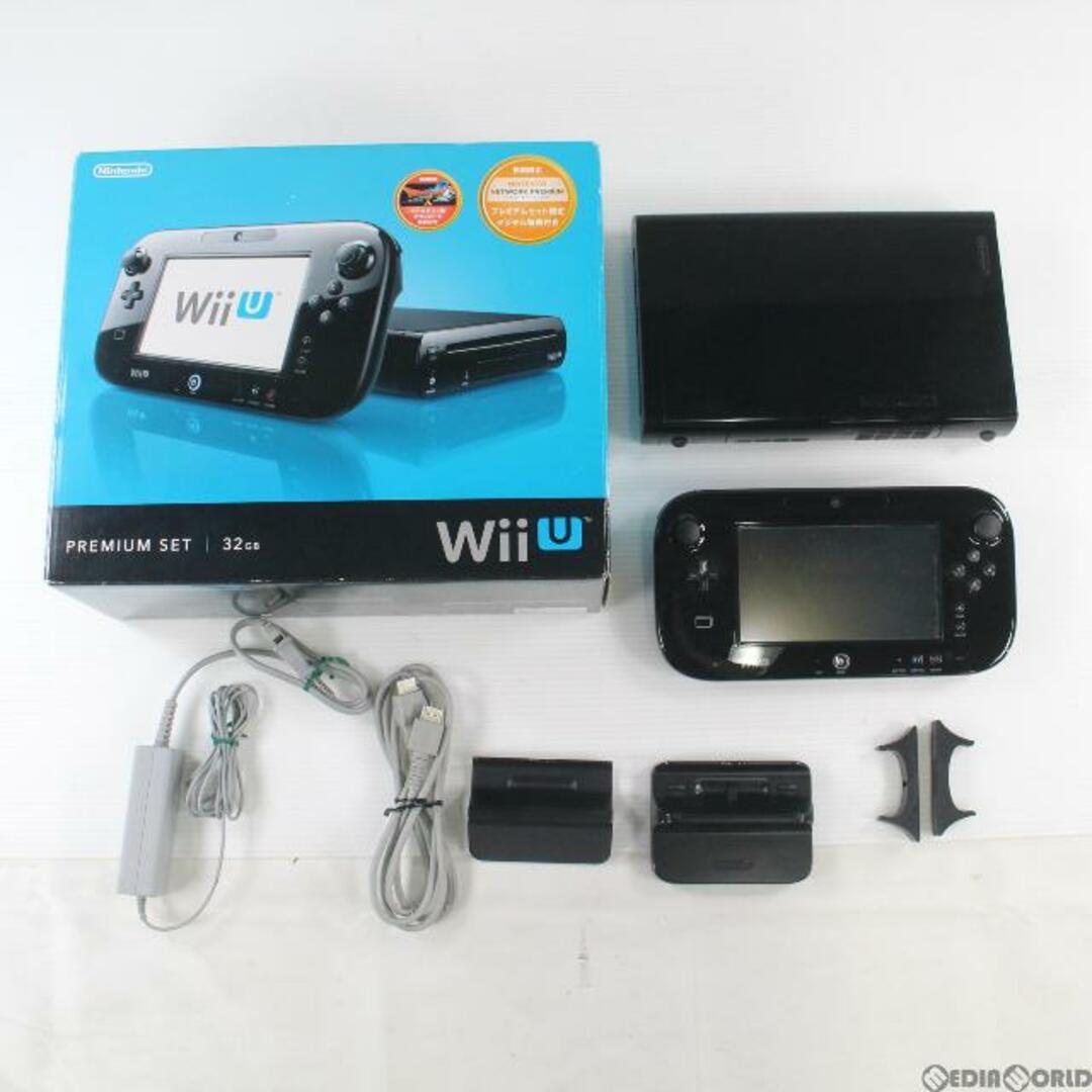 本体)Wii U プレミアムセット 黒 PREMIUM SET kuro(本体メモリー32GB 