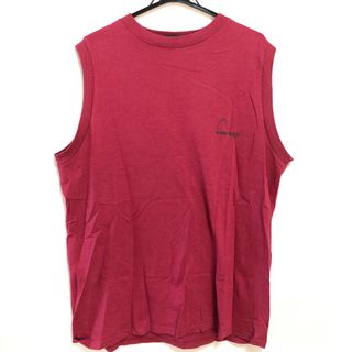 ハードロックカフェ(Hard Rock CAFE)のHARD 古着 赤 メンズ レディース 3L(Tシャツ/カットソー(半袖/袖なし))