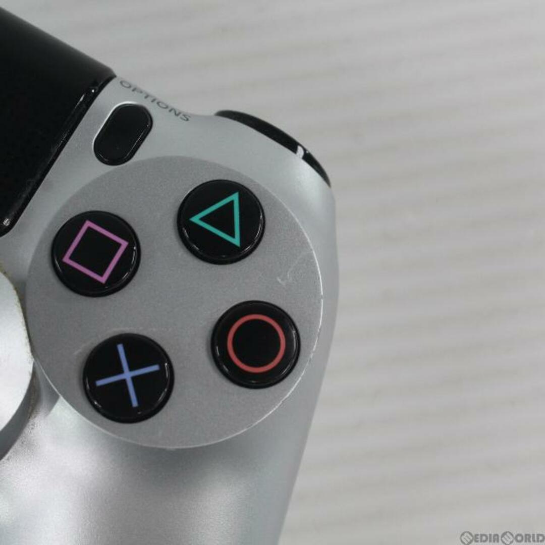 PlayStation4 - ワイヤレスコントローラー(DUALSHOCK4) シルバー ...