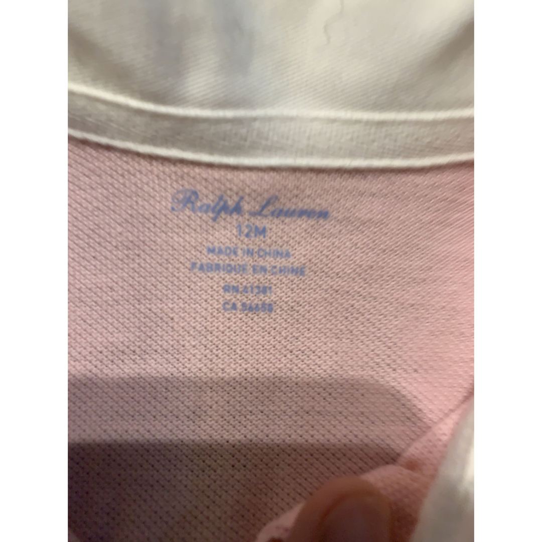Ralph Lauren(ラルフローレン)のラルフローレン　ワンピース12M キッズ/ベビー/マタニティのベビー服(~85cm)(ワンピース)の商品写真