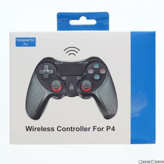 プレイステーション4(PlayStation4)のPS4用 Wireless Controller(ワイヤレスコントローラー) For P4 ブラック(その他)