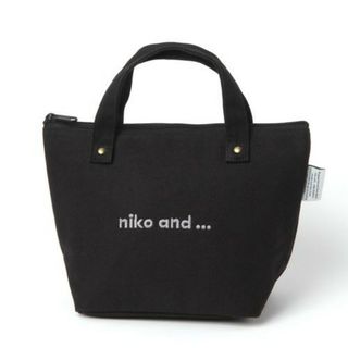 ニコアンド(niko and...)の≪むーた様専用≫【ブラック】niko and…オリジナルニコロゴ刺繍保冷バッグ(トートバッグ)