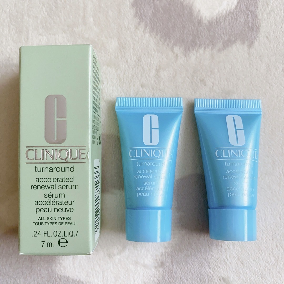 CLINIQUE(クリニーク)のクリニーク　ターンアラウンドセラムAR 7ml  ×2  コスメ/美容のスキンケア/基礎化粧品(美容液)の商品写真