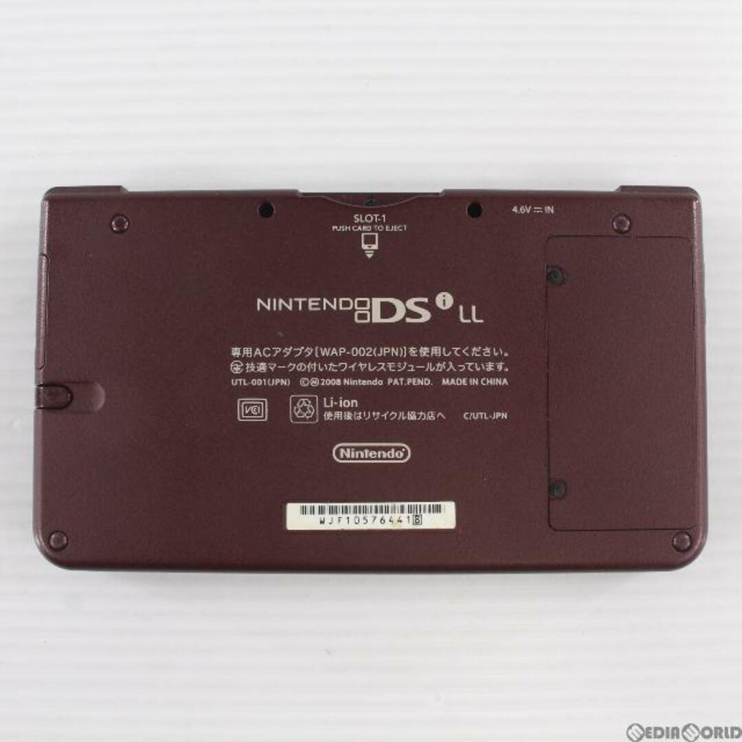 ニンテンドーDSi LL 本体 ワインレッド 動作確認済みゲーム機 充電器なし