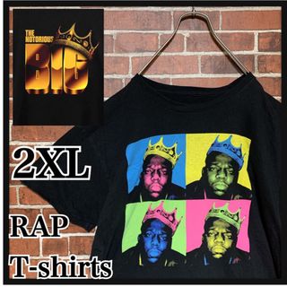 ミュージックティー(MUSIC TEE)のTHE NOTORIOUS B.I.G. ノトーリアス ラップ Tシャツ 2XL(Tシャツ/カットソー(半袖/袖なし))