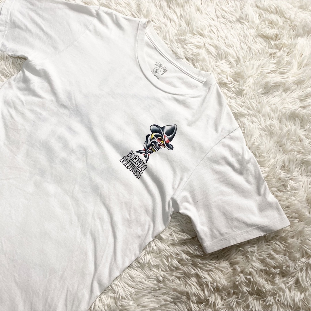 STUSSY(ステューシー)のSTUSSY Tシャツ　ホワイト　サイズS メンズのトップス(Tシャツ/カットソー(半袖/袖なし))の商品写真
