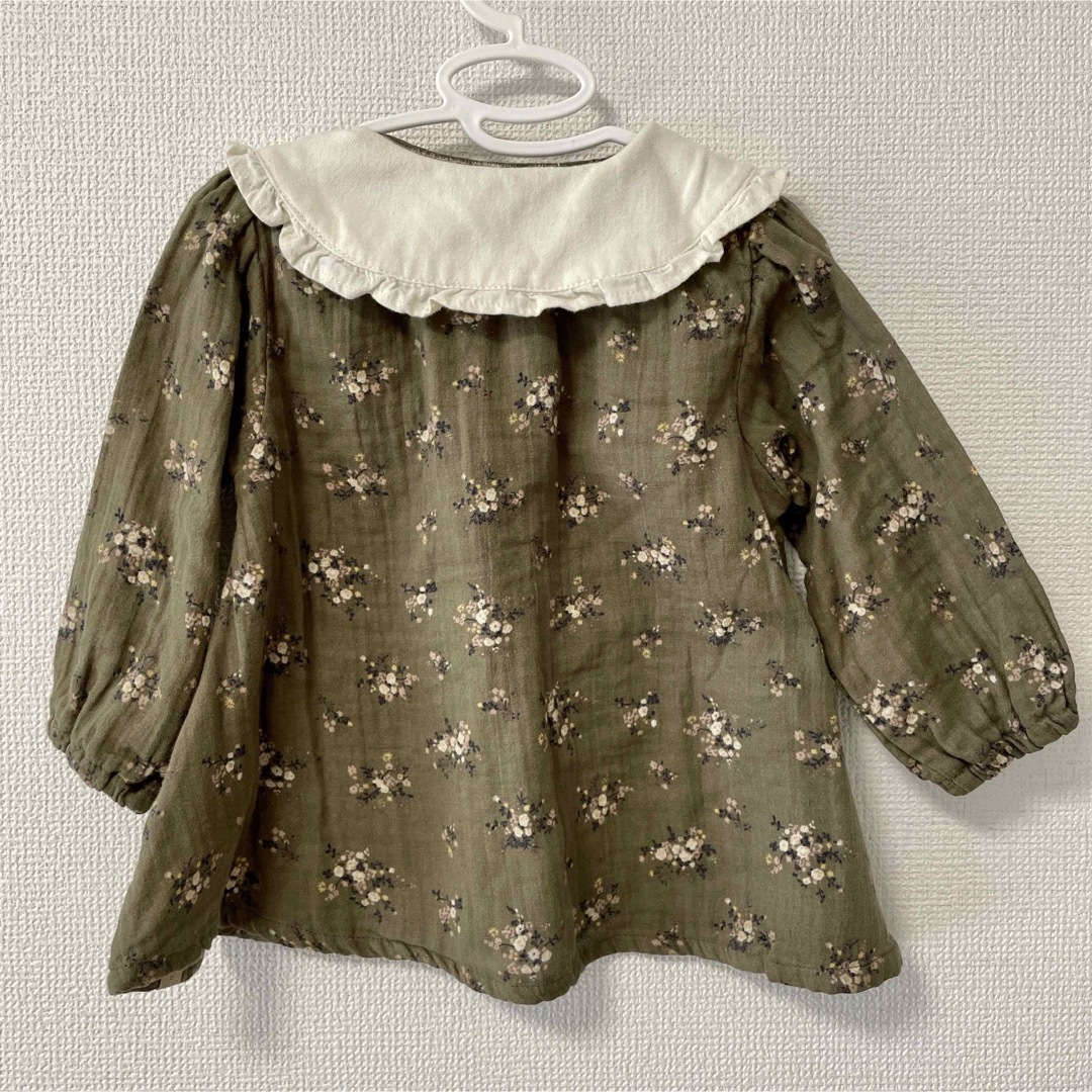 tete a tete(テータテート)のtete a tete ガーゼ　ブラウス キッズ/ベビー/マタニティのキッズ服女の子用(90cm~)(ブラウス)の商品写真