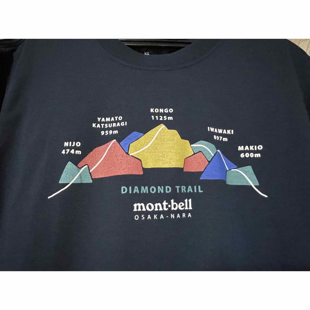 mont bell(モンベル)のモンベル montbell  奈良・大阪 ご当地シャツ ダイヤモンドトレイル  スポーツ/アウトドアのアウトドア(登山用品)の商品写真