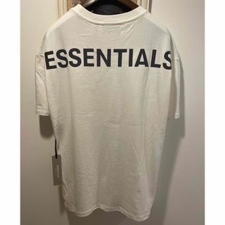 フィアオブゴッド(FEAR OF GOD)の国内正規品FOG ESSENTIALS リフレクターロゴ  Tシャツ　サイズL(Tシャツ/カットソー(半袖/袖なし))