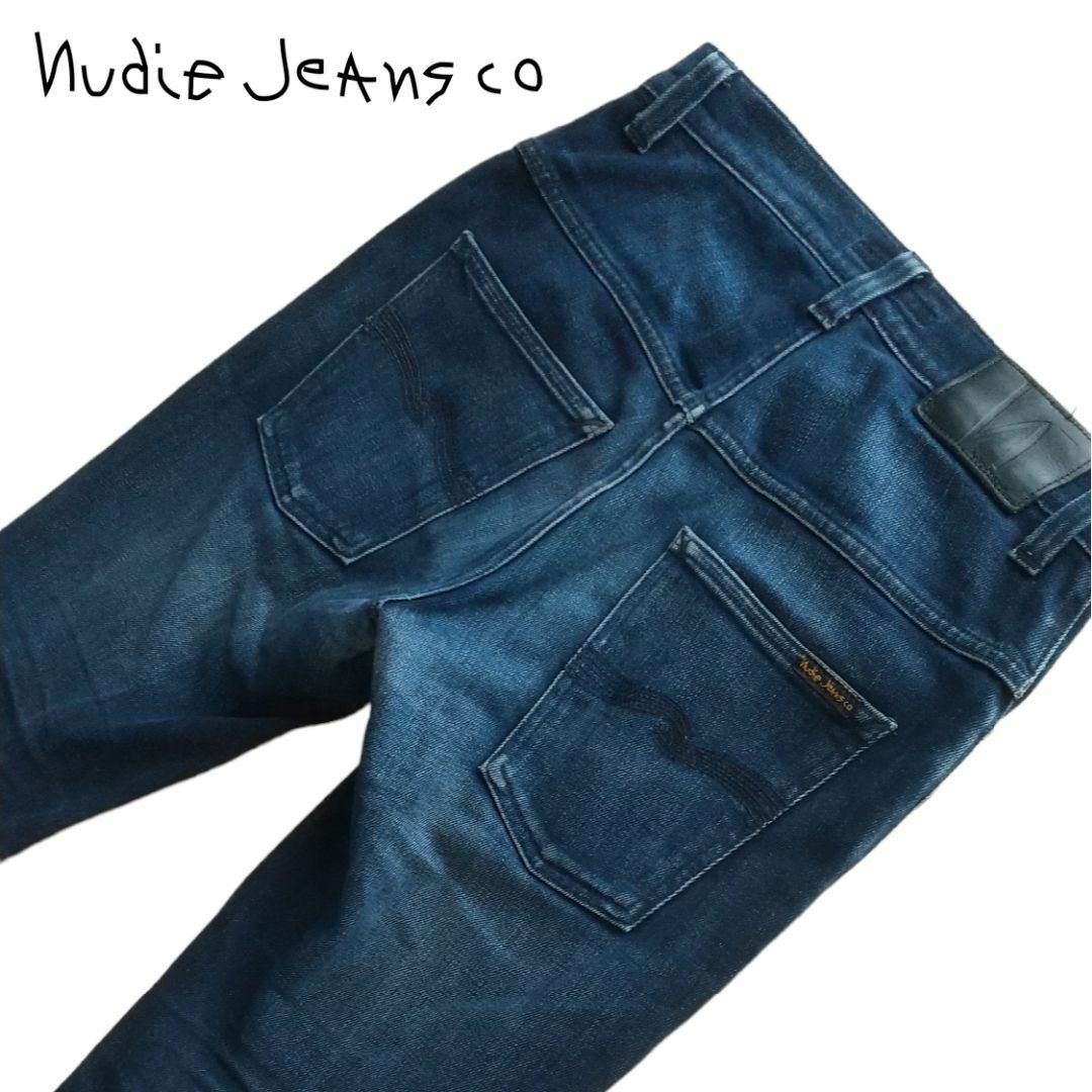 Nudie Jeans - ヌーディジーンズThin FinnストレッチデニムパンツW29約 ...