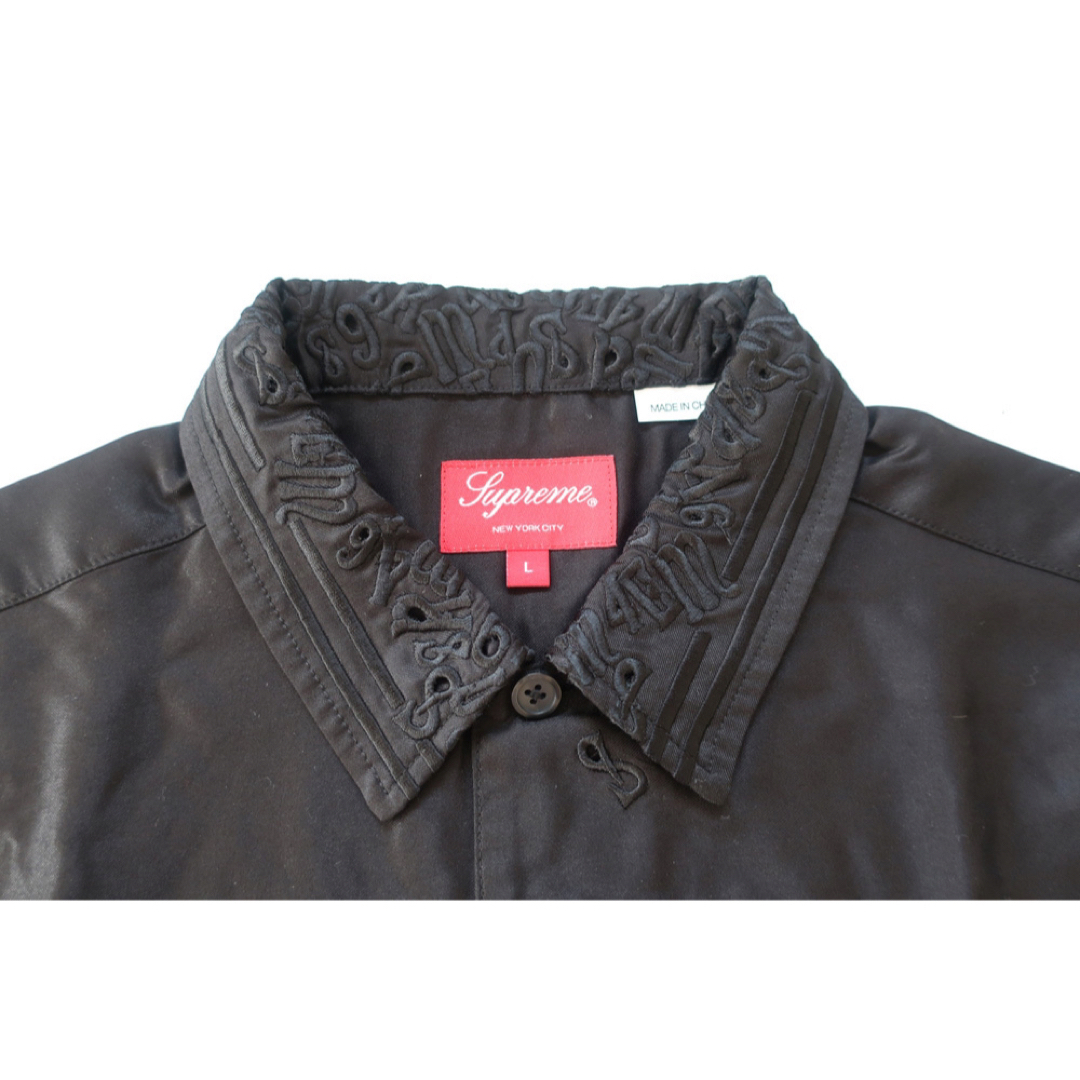 Supreme - (L)Supreme NOUVEAU EMBROIDERED S/S SHIRTの通販 by