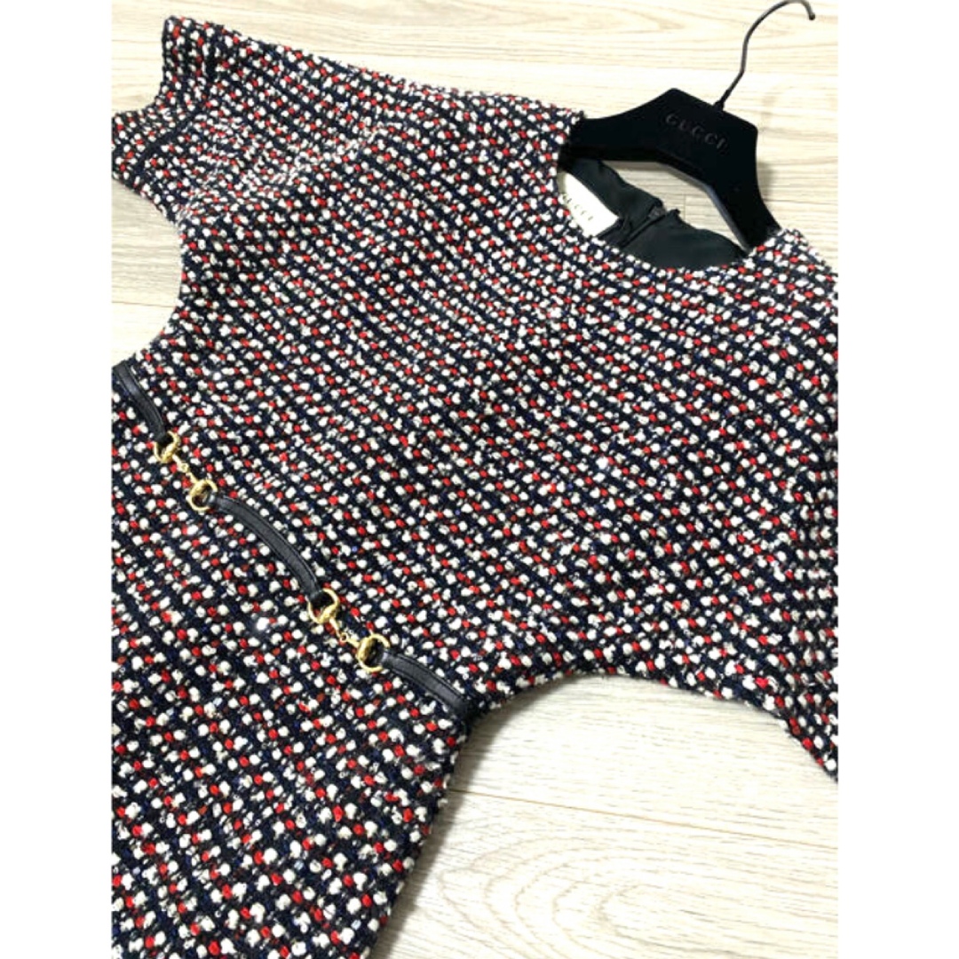 Gucci - 売り切り!GUCCI ワンピース ツイード 36の通販 by 全品お