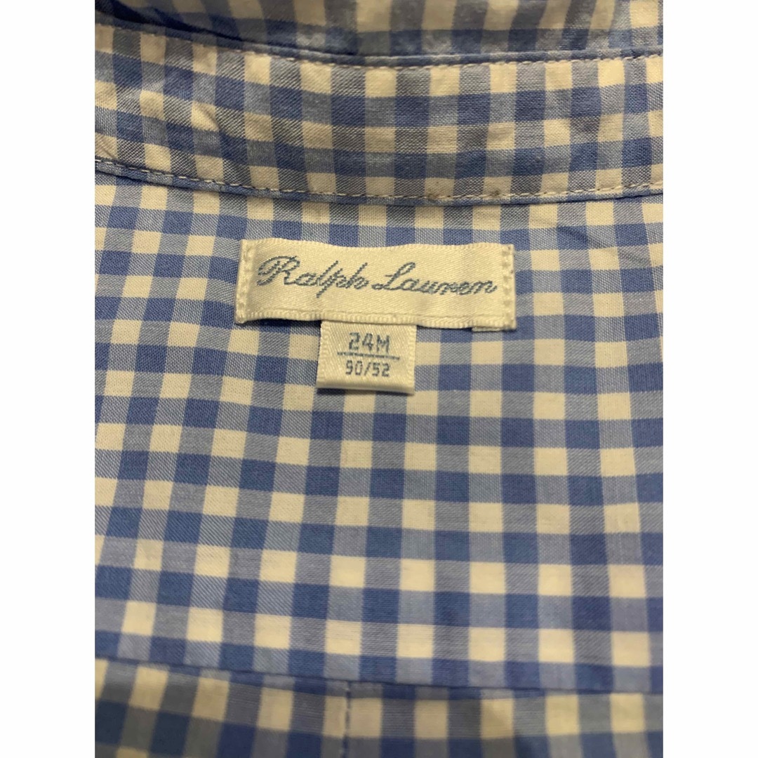 Ralph Lauren(ラルフローレン)のラルフローレン　シャツ24M キッズ/ベビー/マタニティのキッズ服男の子用(90cm~)(Tシャツ/カットソー)の商品写真